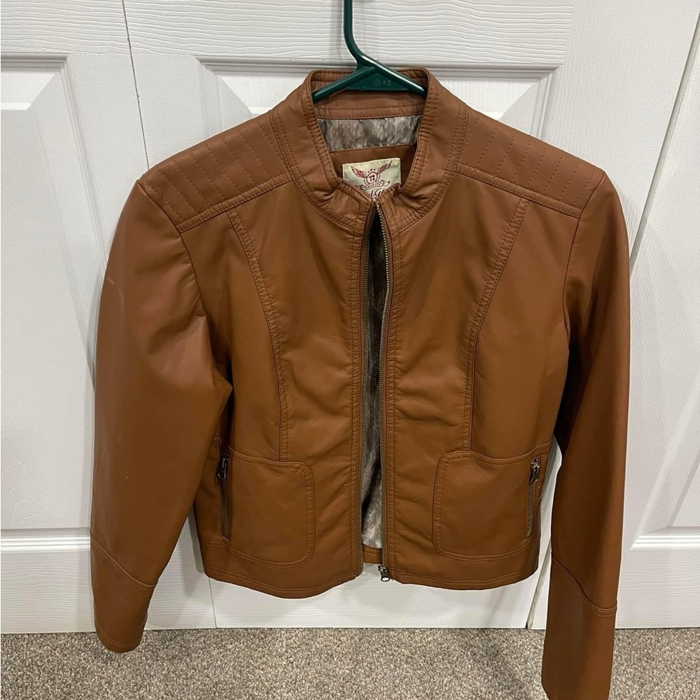 Leather jacket